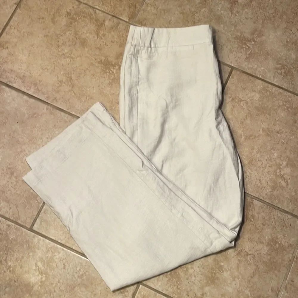 Chico’s cream pants 
